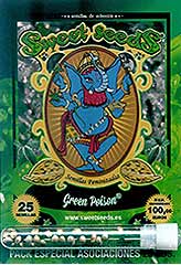 Green Poison 100% - Sweet Seeds - (3) феминизированные семена конопли